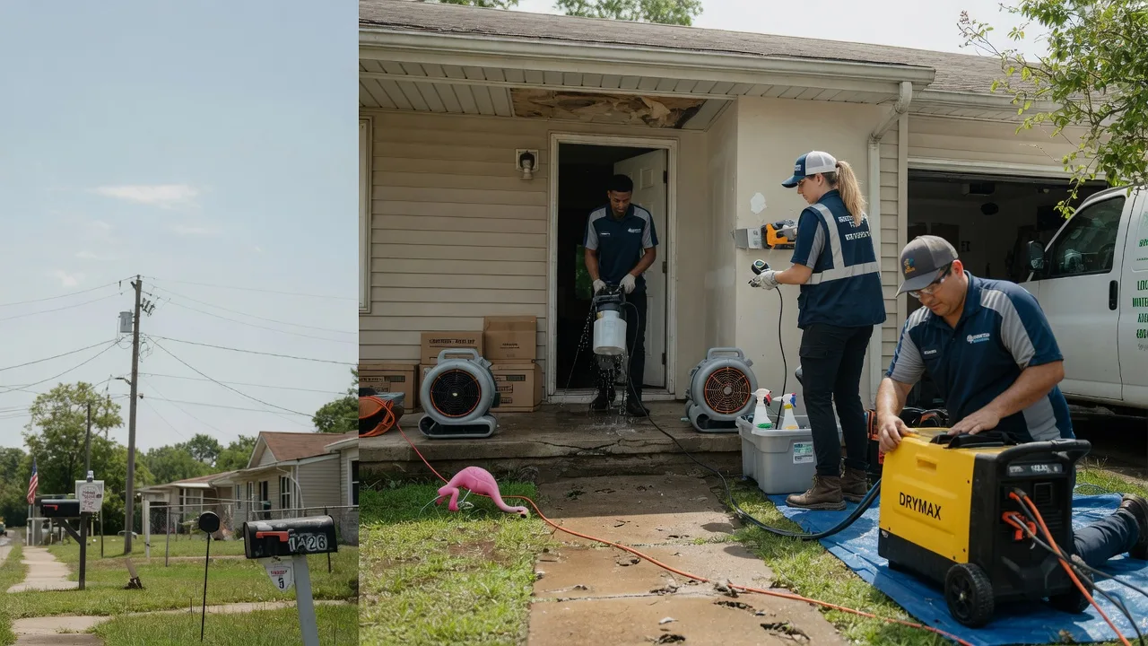 Storm Damage Water Removal in Yates Center, KS near me